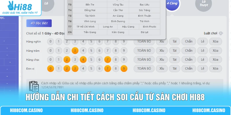 4 Càng - 3 Phương Pháp Xây Dựng Bộ Số Giúp Chốt Kèo Hiệu Quả Hướng dẫn chi tiết cách soi cầu từ sân chơi Hi88