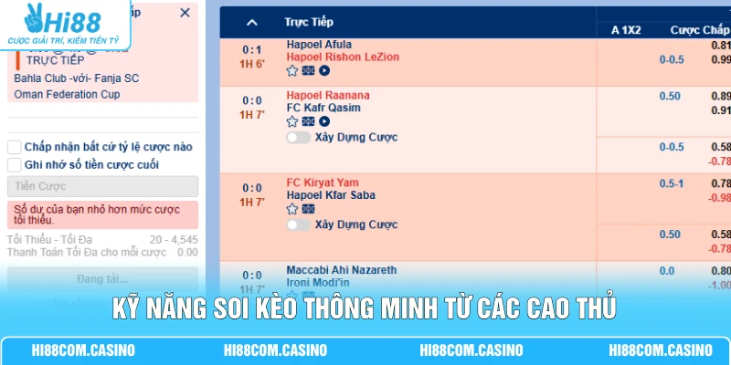 SBO Thể Thao | Hệ Thống Tỷ Lệ Kèo Chuẩn Cập Nhật 24 Giờ Kỹ năng soi kèo thông minh từ các cao thủ