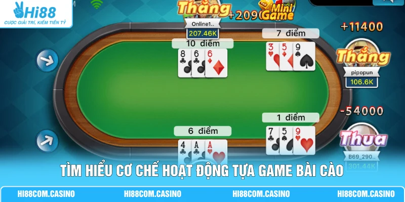 Tìm hiểu cơ chế hoạt động tựa game bài cào